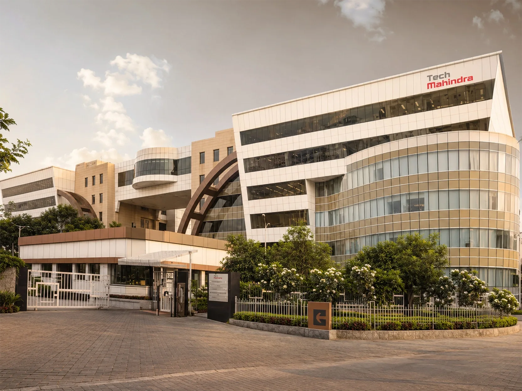 Tech Mahindra campus building